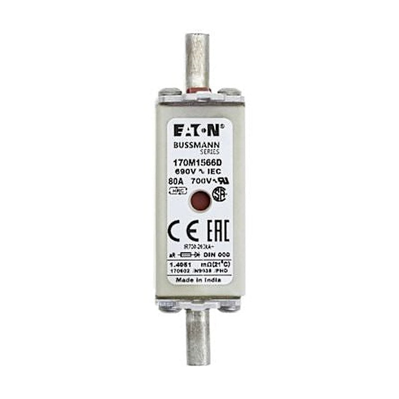 Eaton 80A Fuse 79 mm x 51 mm x 21 mm 690V