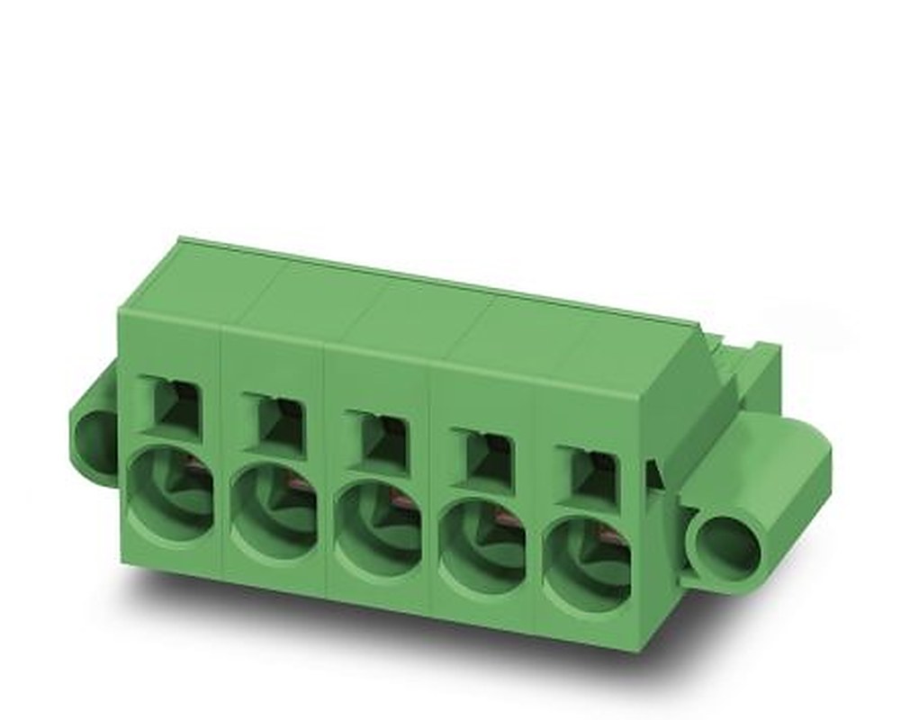 Phoenix Contact SPC 16/4-STF-10.16 Series Pluggable Terminal Block, 4-Contact, 10.16 mm Pitch, 1 Row, 1711394