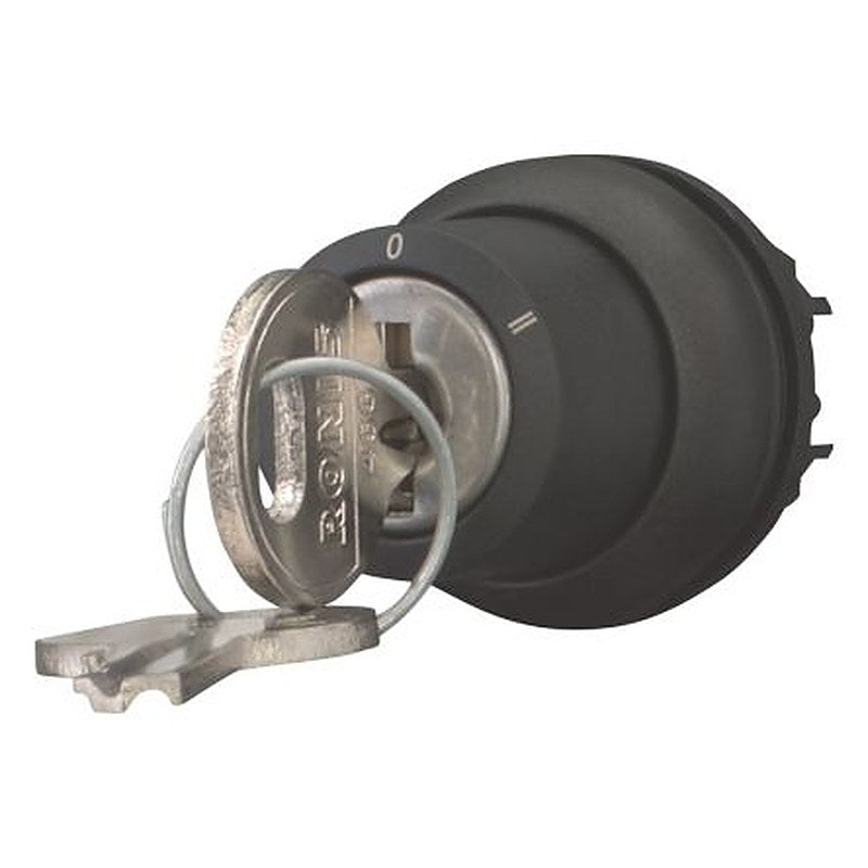 Eaton M22 3-position Key Switch Head, Maintained, 22.5 mm Cutout