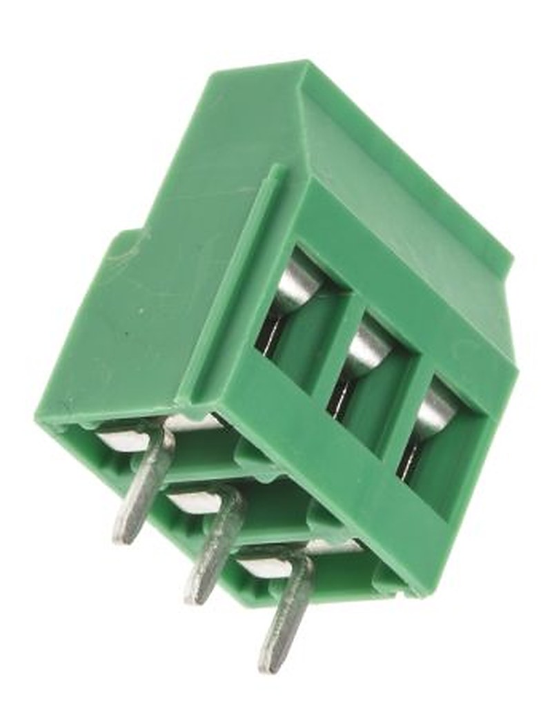Phoenix Contact MKDS 3/3-5.08 Series Straight PCB Terminal Block, 3 Contact(s), 5.08 mm Pitch, 1 Row