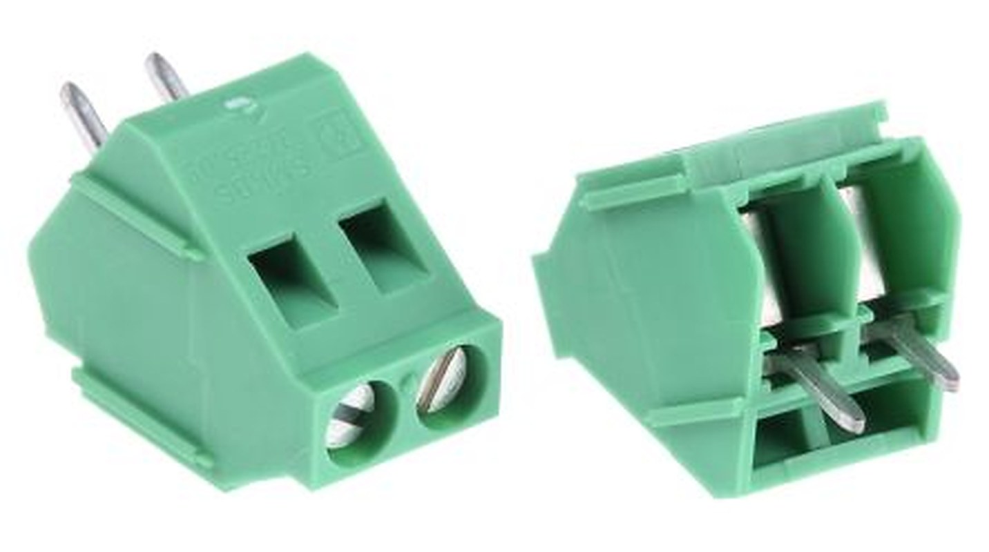 Phoenix Contact SMKDS 3/2-5.08 Series PCB Terminal Block, 2-Contact, 5.08 mm Pitch, 1 Row