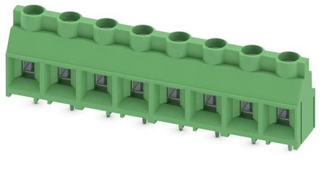 Phoenix Contact MKDS 5/8-9.5 Series Straight PCB Terminal Block, 8 Contact(s), 9.52 mm Pitch, 1 Row