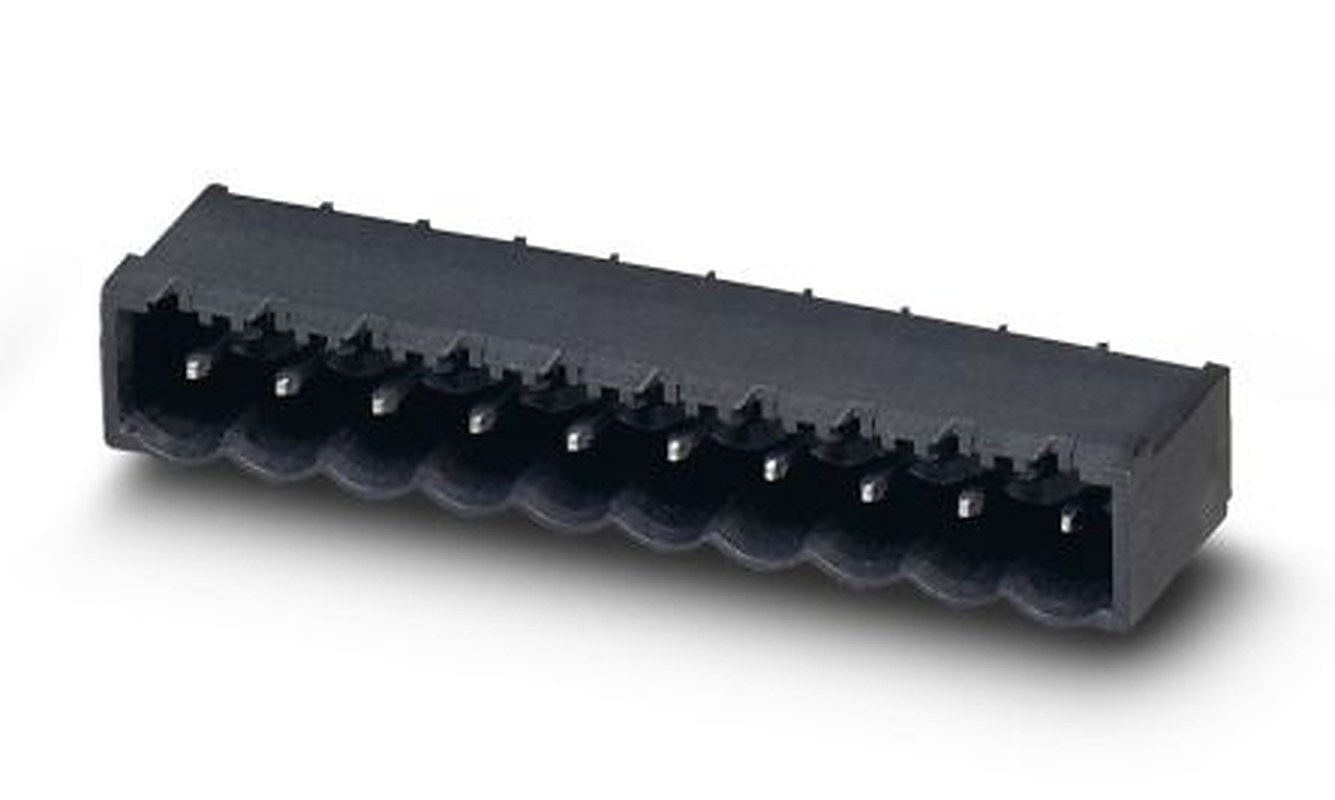 Phoenix Contact CCA 2.5/10-G-5.08 P14THR Series Pluggable Terminal Block, 10-Contact, 5.08 mm Pitch, 1 Row, 1714210