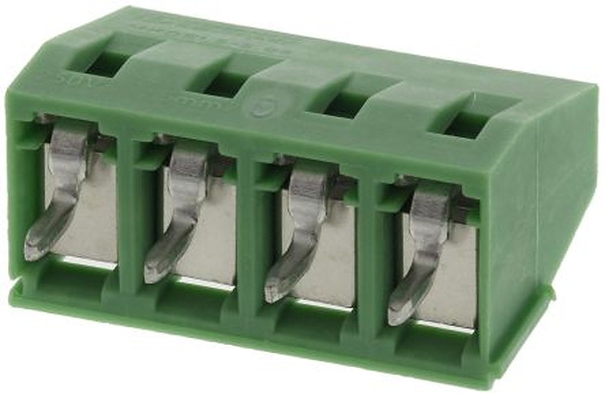 Phoenix Contact MKDS 1.5/4-5.08 Series Straight PCB Terminal Block, 4 Contact(s), 5.08 mm Pitch, 1 Row