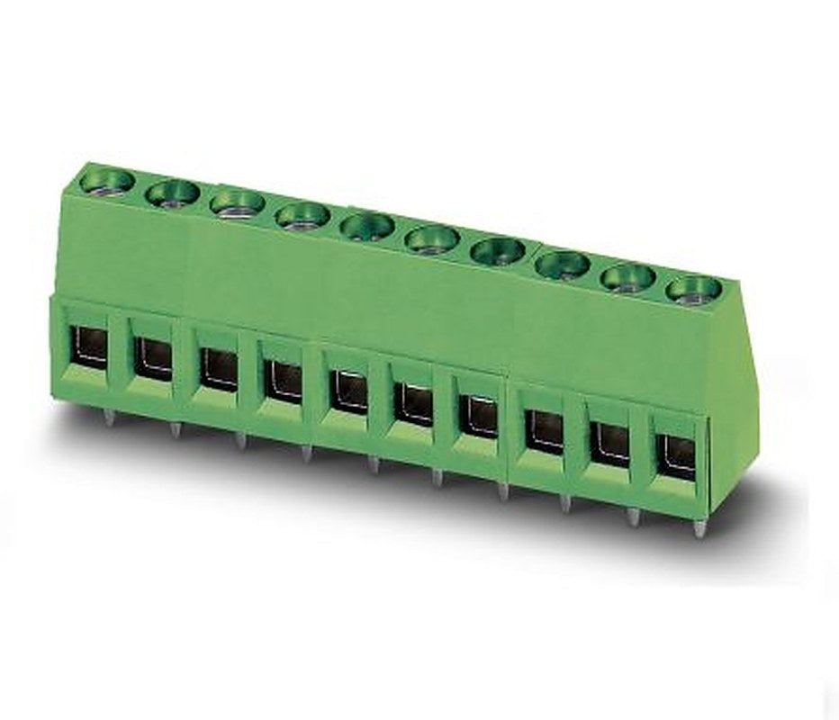 Phoenix Contact MKDS Series PCB Terminal Block, 9-Contact, 5.08 mm Pitch, Through Hole, 1 Row