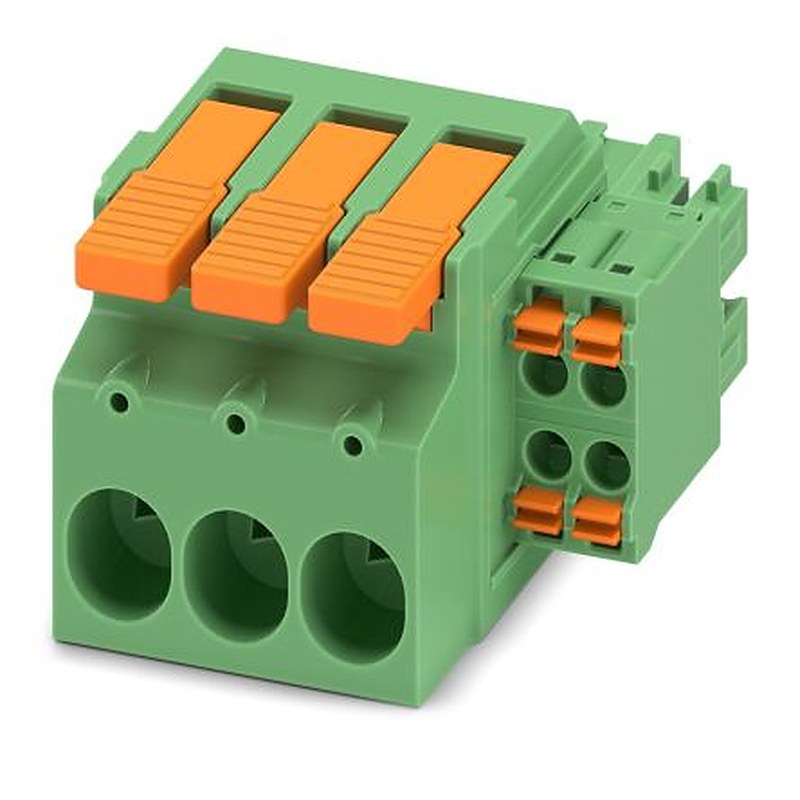 Phoenix Contact LPCH 6 Series Pluggable Terminal Block, 7-Contact, 7.62 mm Pitch, 1 Row, 1716952