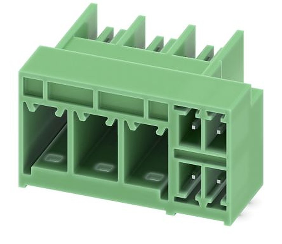 Phoenix Contact PCH 6 Series Pluggable Terminal Block, 7-Contact, 7.62 mm Pitch, 1 Row, 1717103