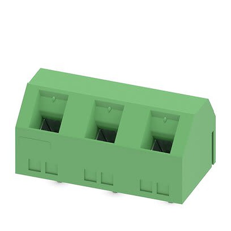 Phoenix Contact GSMKDSN Series PCB Terminal Block, 3-Contact, 7.62 mm Pitch, Wave Soldering Mount, 1 Row