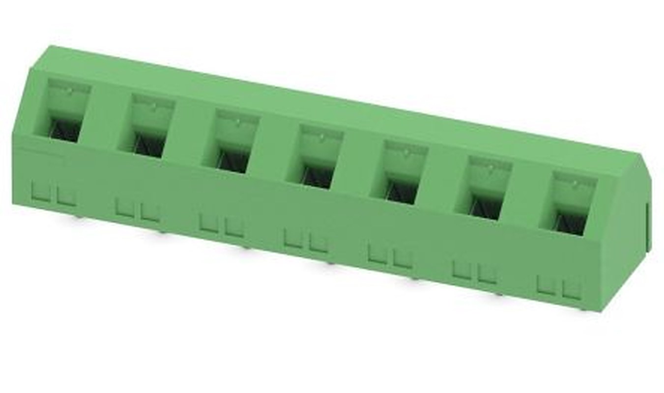 Phoenix Contact GSMKDSN 1.5/7-7.62 Series PCB Terminal Block, 7-Contact, 7.62 mm Pitch, 1 Row, 1718650