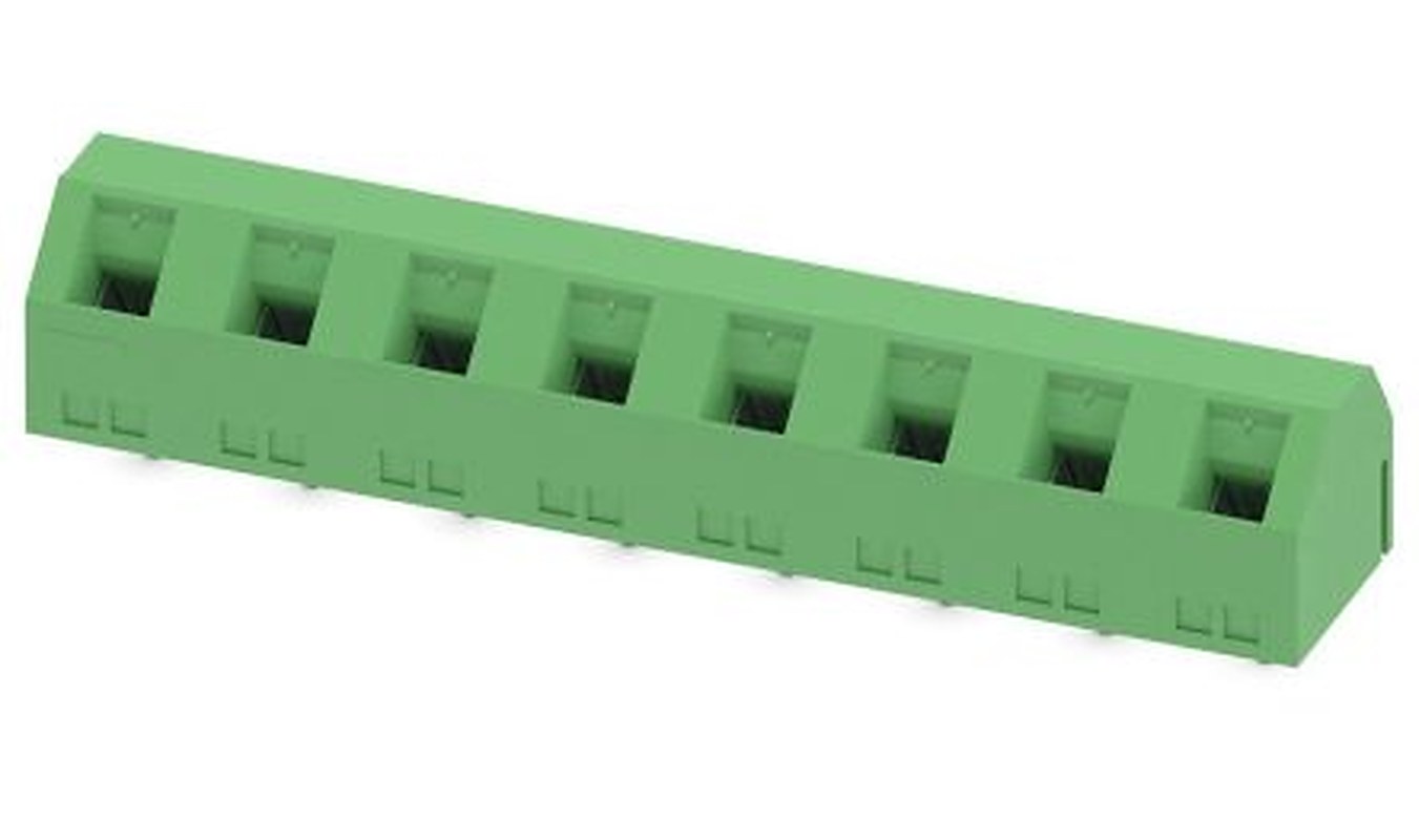 Phoenix Contact GSMKDSN 1.5/8-7.62 Series PCB Terminal Block, 8-Contact, 7.62 mm Pitch, 1 Row, 1718663