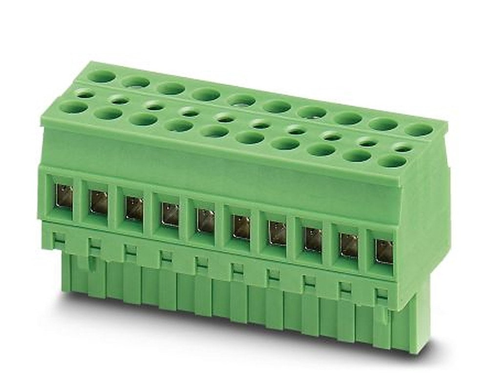 Phoenix Contact Pluggable Terminal Block, 6-Contact, 5.08 mm Pitch, 1 Row, 1719011