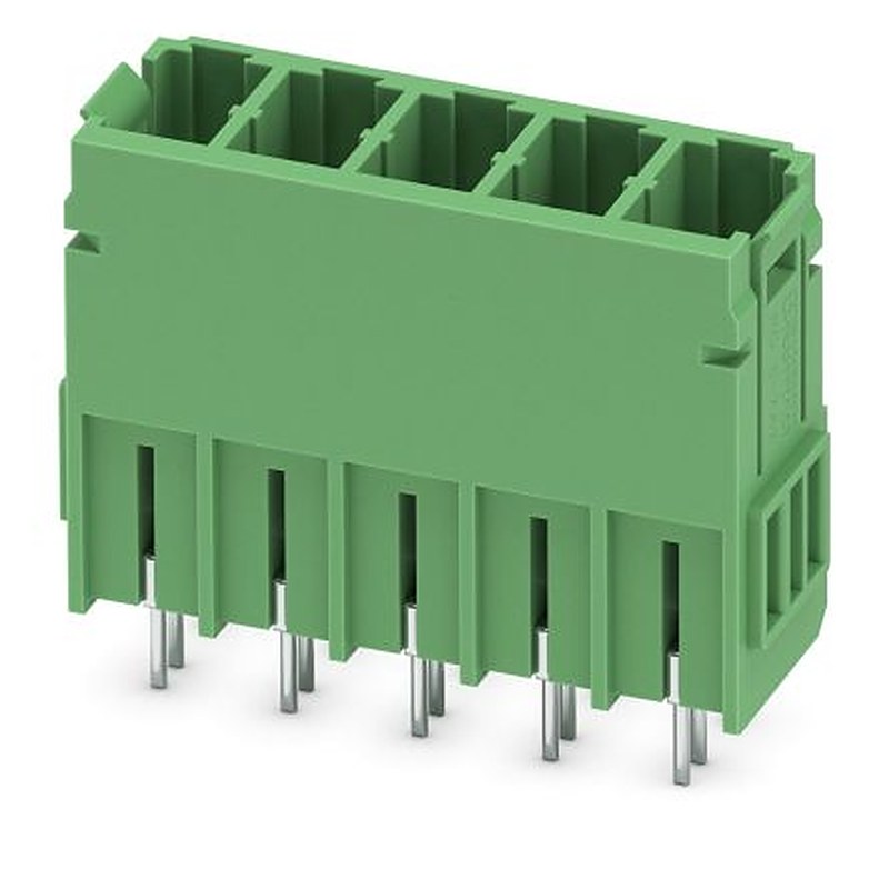 Phoenix Contact PCV 5/ 5-G-7.62 Series Pluggable Terminal Block, 5-Contact, 7.62 mm Pitch, 1 Row, 1720602