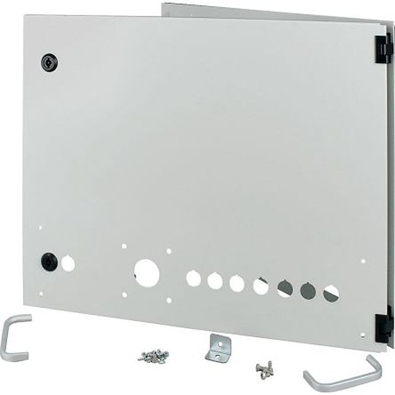 Eaton Steel Black RAL 7035 Enclosure, 449 mm H, 565mm W, 48 mm D, 48 mm L for Use with Drawer