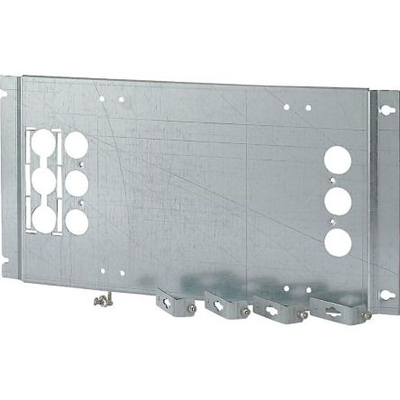 Eaton Grey Mounting Plate Steel Faceplate & Mount Plate