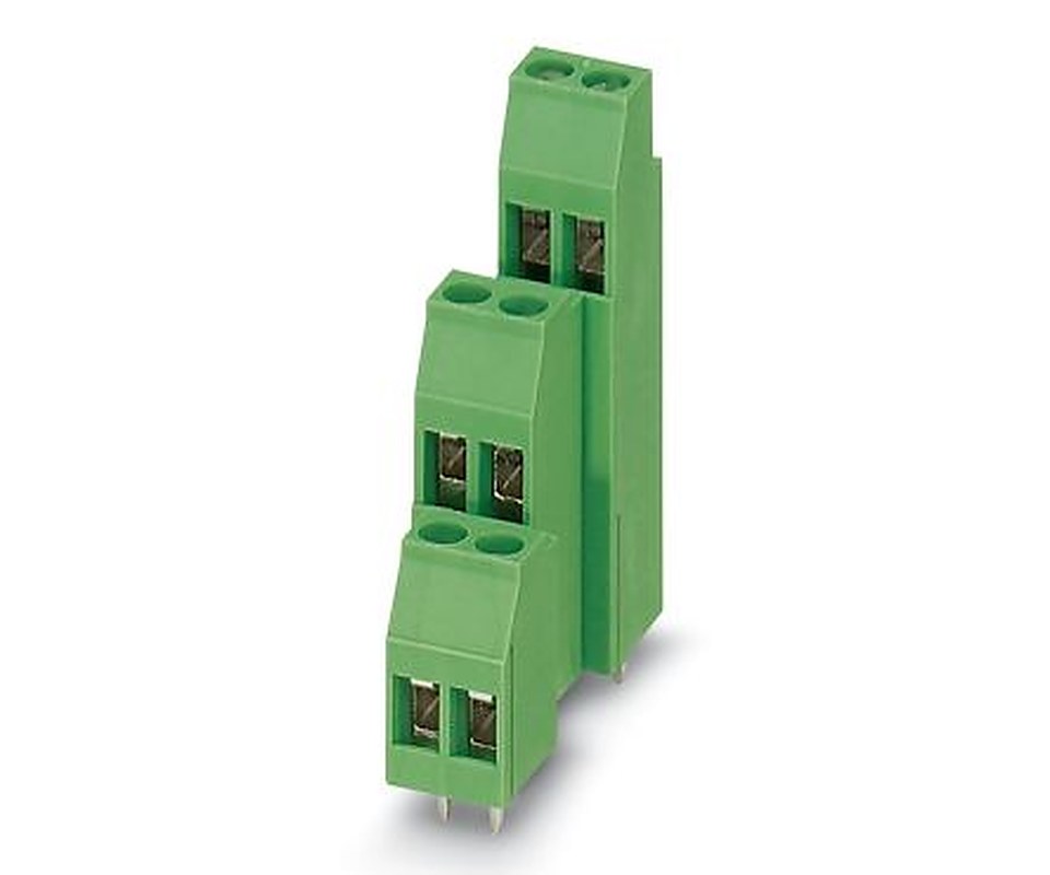 Phoenix Contact 16, SPC 16/2-ST-10 Series PCB Terminal Block, 6-Contact, 5.08 mm Pitch, Through Hole, 3 Row