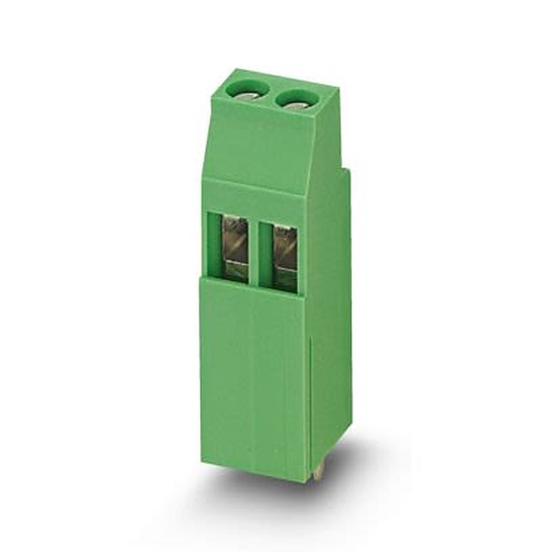 Phoenix Contact MK3DSH 3 Series PCB Terminal Block, 2-Contact, 5.08 mm Pitch, Wave Soldering Mount, 1 Row