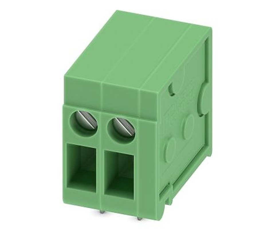 Phoenix Contact FRONT 2.5-H/SA10/2 Series PCB Terminal Block, 2-Contact, 5 mm Pitch, 1 Row, 1724657
