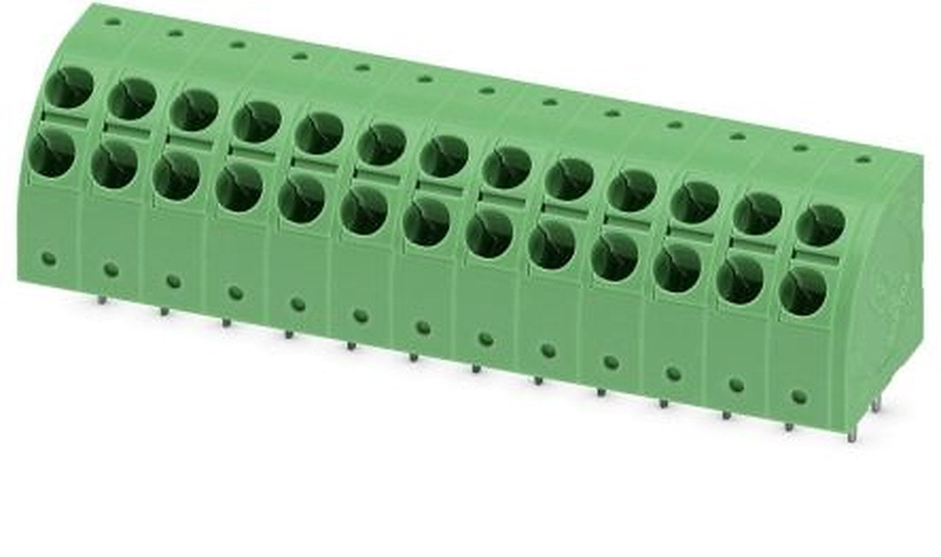Phoenix Contact PTDA 2.5/13-5.0 Series 45° PCB Terminal Block, 13 Contact(s), 5 mm Pitch, 1 Row