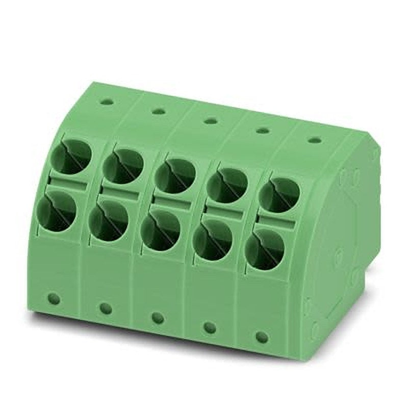 Phoenix Contact 5/..-PH, PTDA 2 Series Pluggable Terminal Block, 10-Contact, 5 mm Pitch, 1 Row, 1725536