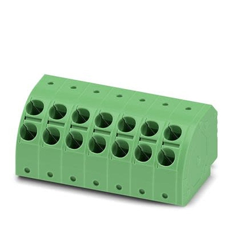 Phoenix Contact 5, PTDA 2 Series Pluggable Terminal Block, 14-Contact, 5 mm Pitch, 1 Row, 1725623