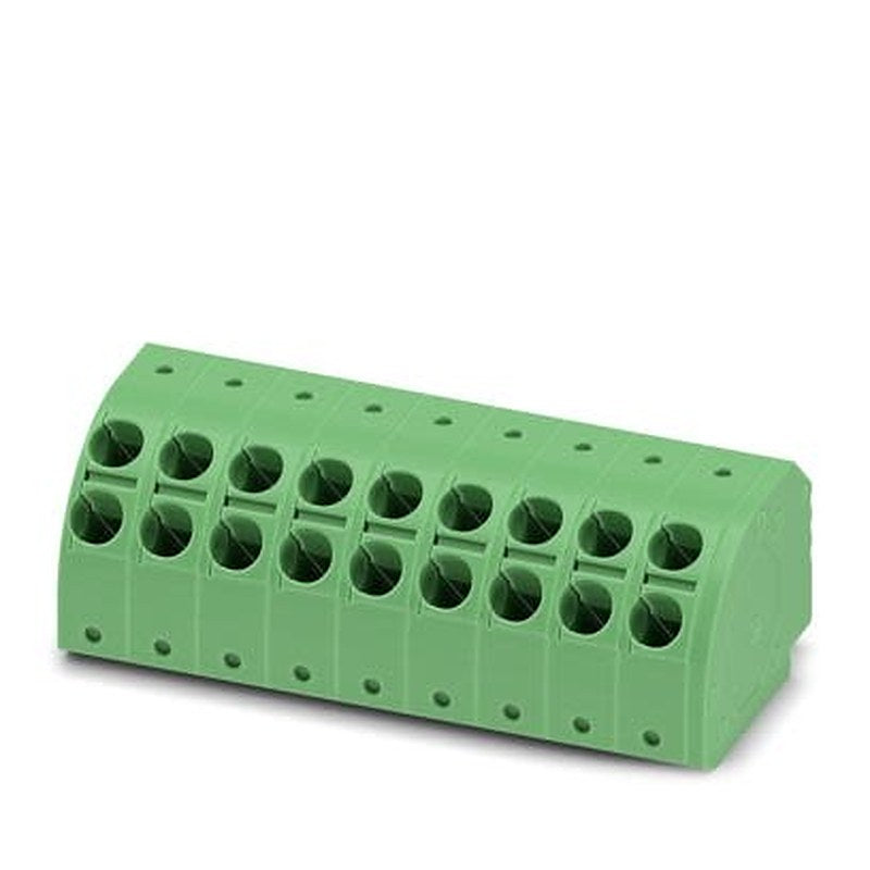 Phoenix Contact Pluggable Terminal Block, 18-Contact, 5 mm Pitch, PCB, 1 Row