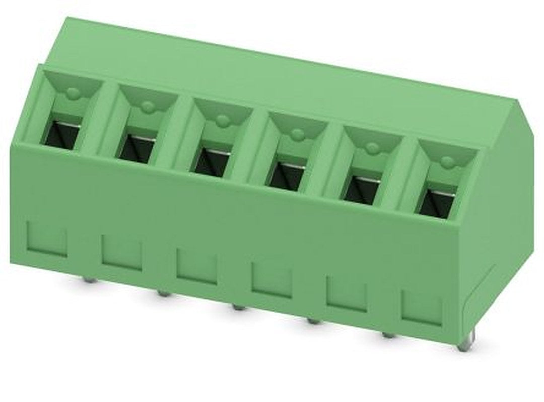 Phoenix Contact SMKDS 1/6-3.81 Series PCB Terminal Block, 6-Contact, 3.81 mm Pitch, 1 Row, 1728323