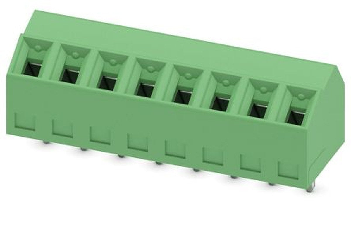 Phoenix Contact SMKDS 1/8-3.81 Series PCB Terminal Block, 8-Contact, 3.81 mm Pitch, 1 Row, 1728349
