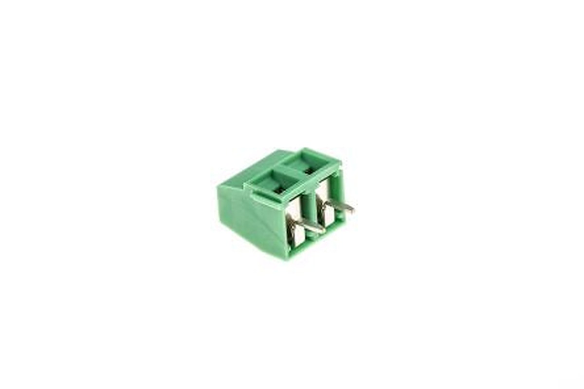 Phoenix Contact MKDSN 1.5/2-5.08 Series Straight Wave Soldering Mount PCB Terminal Block, 2 Contact(s), 5.08 mm Pitch, 1