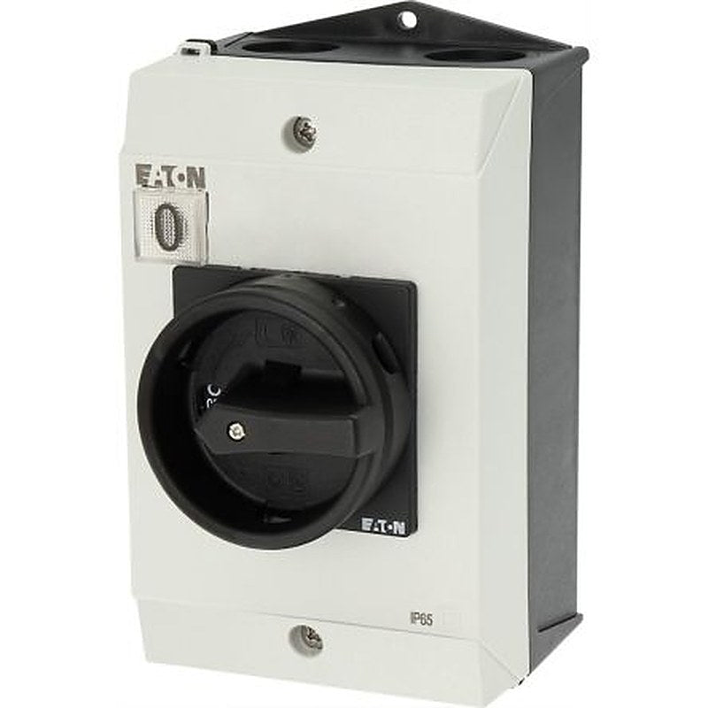 Eaton Rotary Switch Knob for Black Rotary Handle And Locking Ring Warning Label “Safety Switch