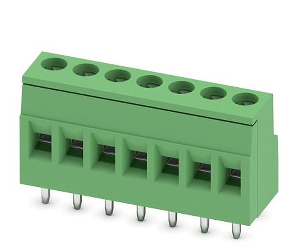 Phoenix Contact MKDSD 2.5/7-5.08 Series PCB Terminal Block, 7-Contact, 5.08 mm Pitch, 1 Row, 1730557