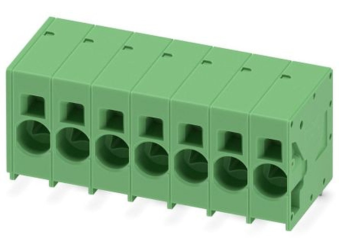 Phoenix Contact SPT 16/7-H-10.0-ZB Series Straight PCB Terminal Block, 7 Contact(s), 10 mm Pitch, 1 Row