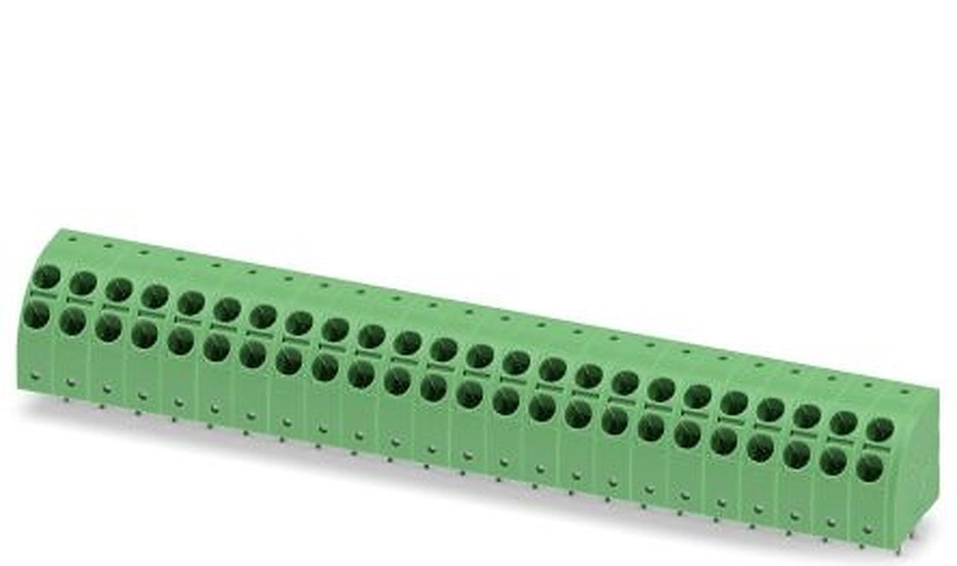 Phoenix Contact PTDA 2.5/24-5.0 Series 45° PCB Terminal Block, 24 Contact(s), 5 mm Pitch