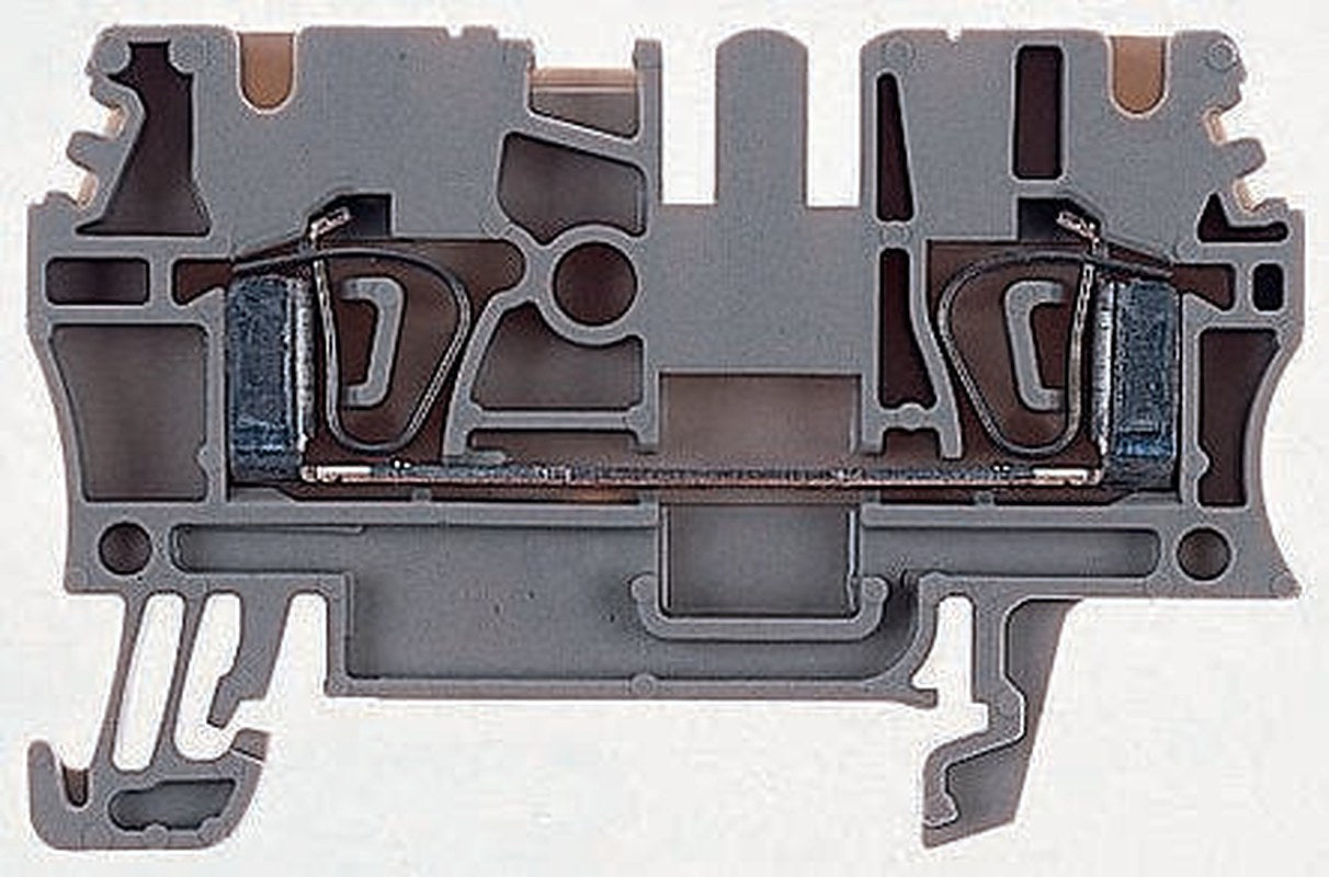 Weidmüller 1745230000 ZDU Series Feed Through Terminal Block Brown, 16mm², 1-Level, Clamp
