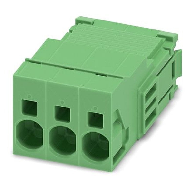 Phoenix Contact ISPC 5/3-STGCL-7.62 Series Pluggable Terminal Block, 3-Contact, 7.62 mm Pitch, 1 Row, 1748875