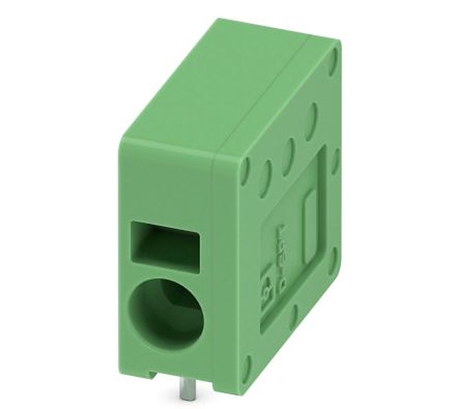 Phoenix Contact SPT 2.5/1-H-5.0 Series Straight PCB Terminal Block, 1 Contact(s), 5 mm Pitch, 1 Row