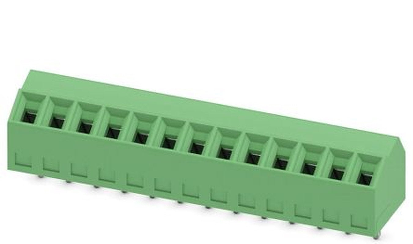 Phoenix Contact SMKDS 1/13-3.5 Series PCB Terminal Block, 13-Contact, 3.5 mm Pitch, 1 Row, 1751206