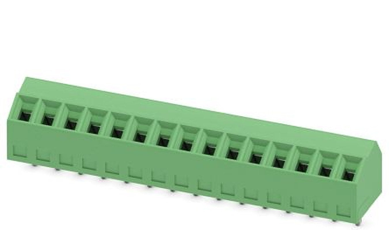 Phoenix Contact SMKDS 1/15-3.5 Series PCB Terminal Block, 15-Contact, 3.5 mm Pitch, 1 Row, 1751222