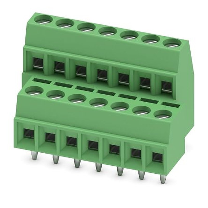 Phoenix Contact MKKDS 1/7-3.5 Series PCB Terminal Block, 7-Contact, 3.5 mm Pitch, 2 Row, 1751442