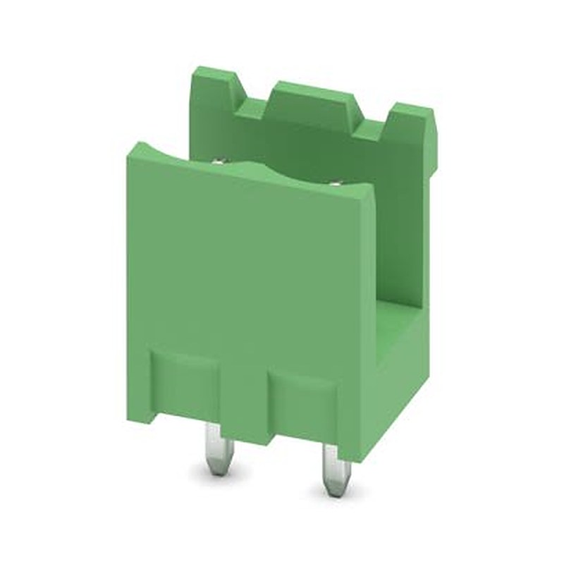 Phoenix Contact Straight Solder PCB Header, 2 Contact(s), 5 mm Pitch, 1 Row, Shrouded