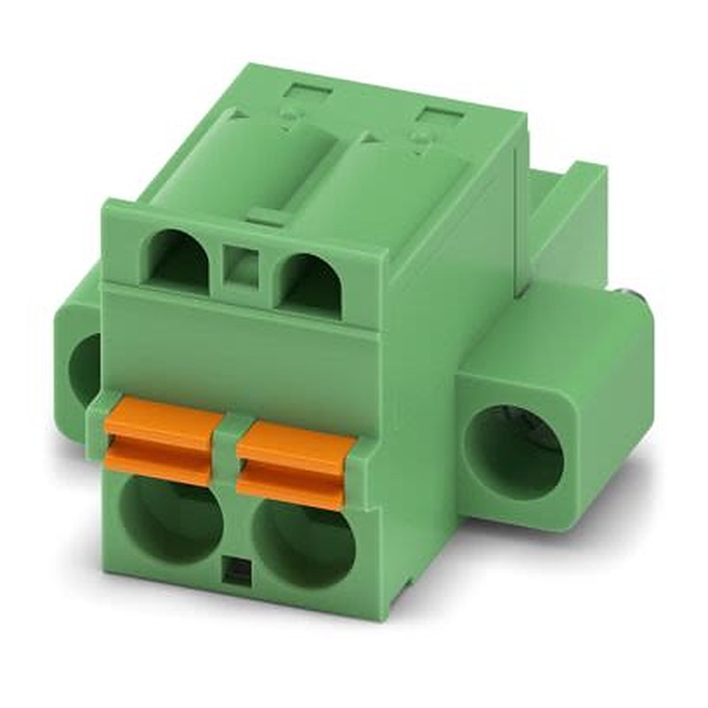 Phoenix Contact FKC 2 Series PCB Connector, 2-Contact, 5.08 mm Pitch, Screw, 1 Row Push-in Spring