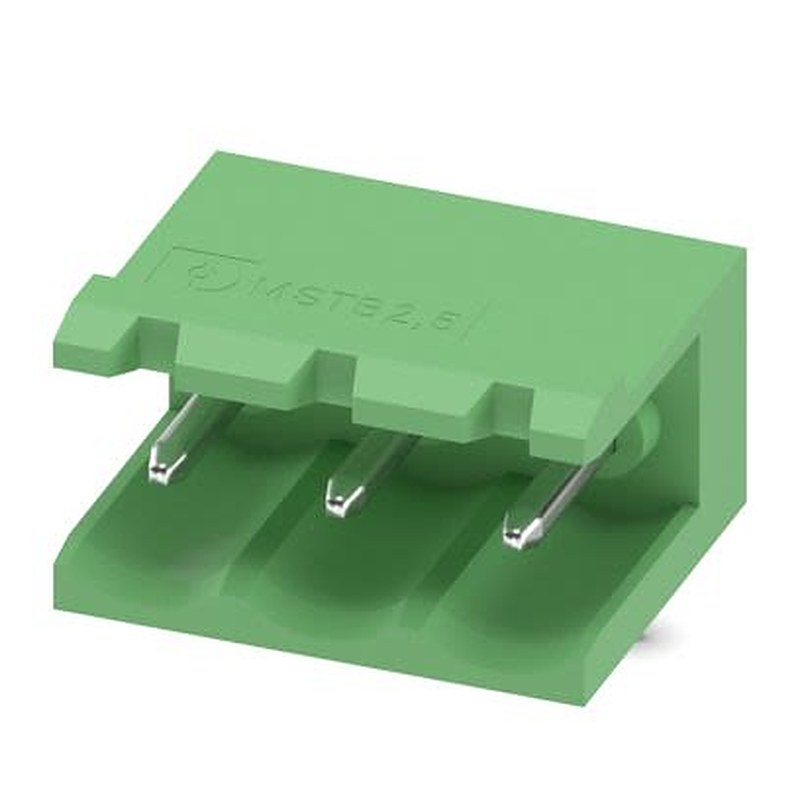 Phoenix Contact MSTB 2/5-G Series Solder PCB Header, 3 Contact(s), 5 mm Pitch, 1 Row, Shrouded