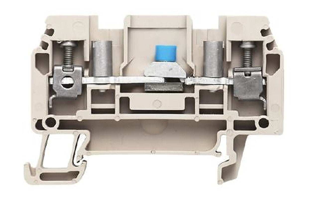 Weidmüller 1754970000 W Series Disconnect Terminal Block Brown, 4mm², 1-Level, Screw