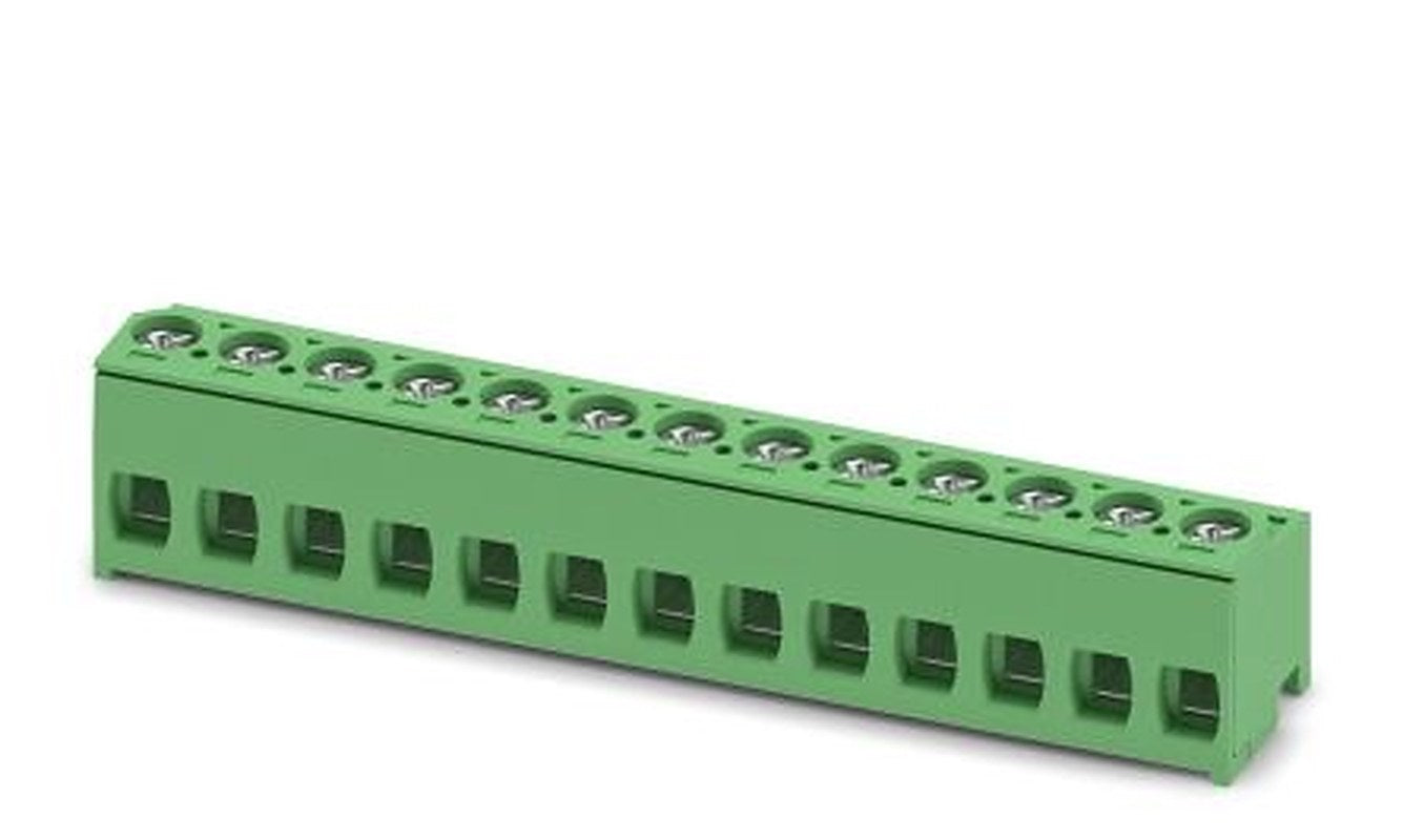 Phoenix Contact PT 1.5/13-PH-5.0 Series Pluggable Terminal Block, 13-Contact, 5 mm Pitch, 1 Row, 1755693