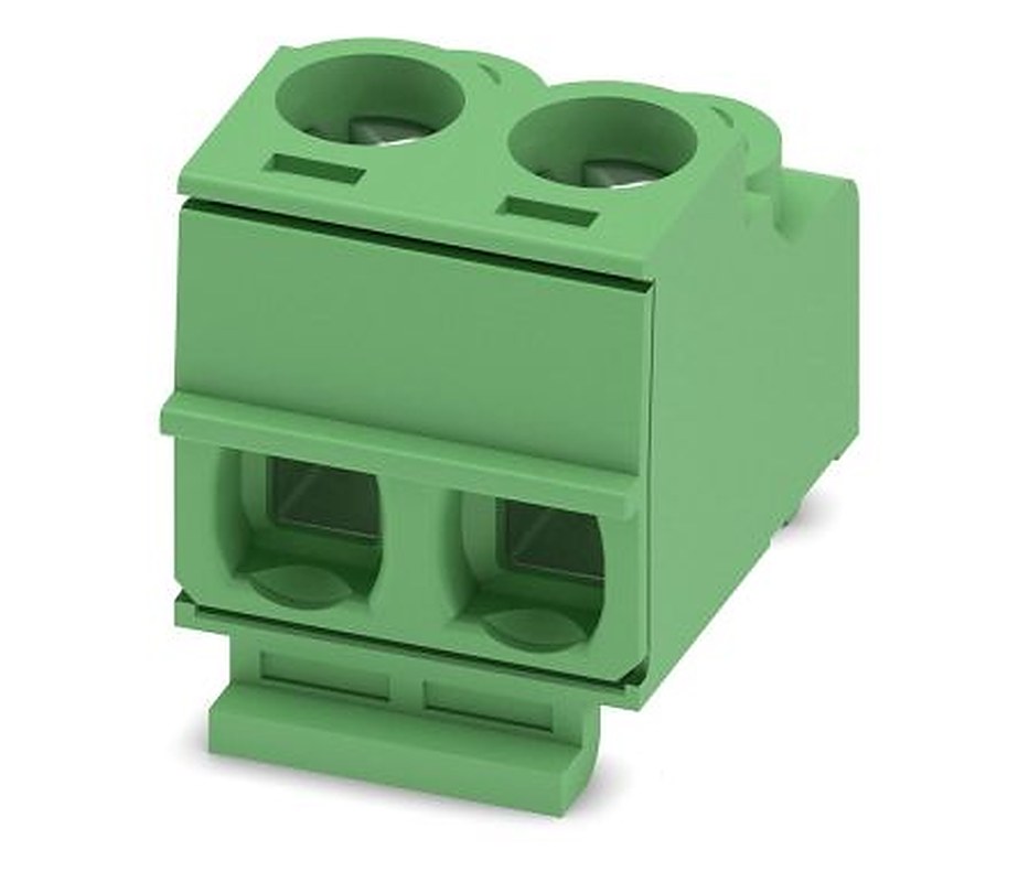 Phoenix Contact PT 1.5/2-PH-5.0 CLIP Series Right Angle Pluggable Terminal Block, 2 Contact(s), 5 mm Pitch, 1 Row