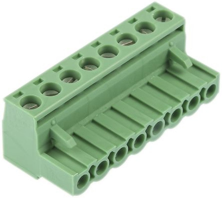 Phoenix Contact MSTB 2.5/8-5.08 Series Pluggable Terminal Block, 8-Contact, 5.08 mm Pitch, 1 Row, 1757077