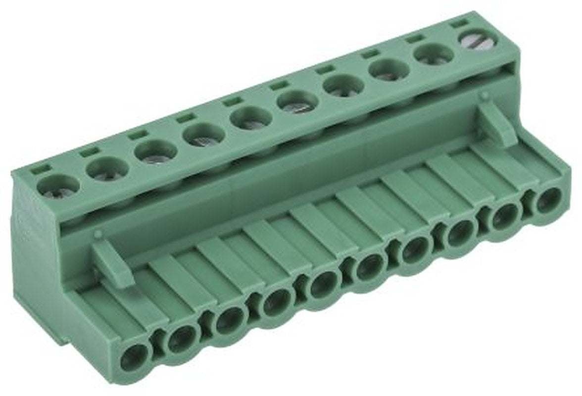 Phoenix Contact MSTB 2.5/10-5.08 Series Pluggable Terminal Block, 10-Contact, 5.08 mm Pitch, 1 Row, 1757093