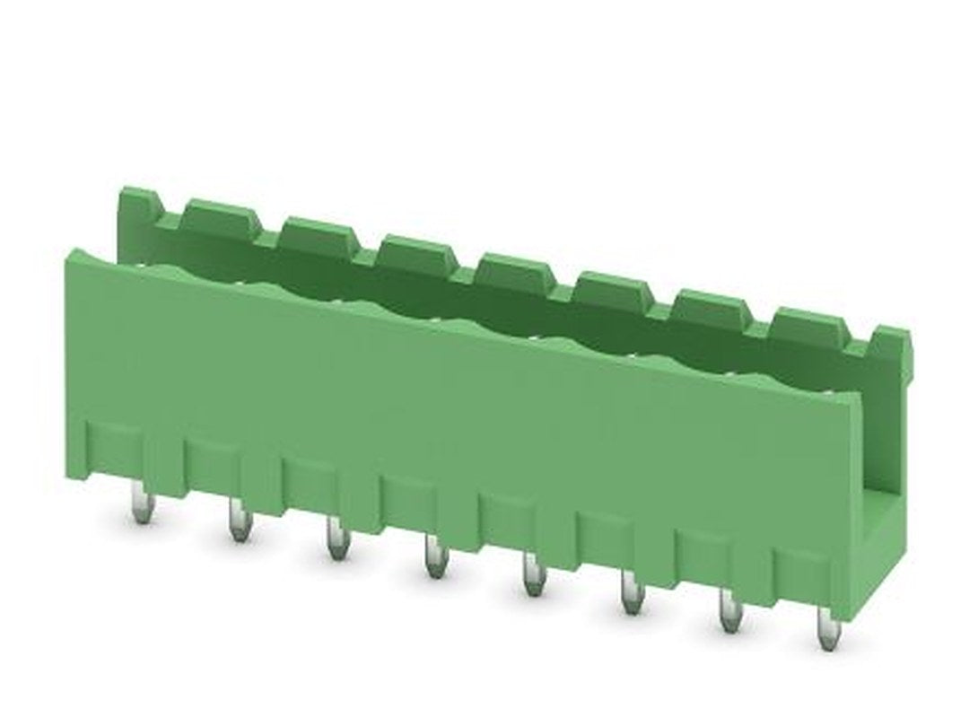 Phoenix Contact COMBICON MSTBV Series Pluggable Terminal Block, 8-Contact, 5.08 mm Pitch, 1 Row, 1758076