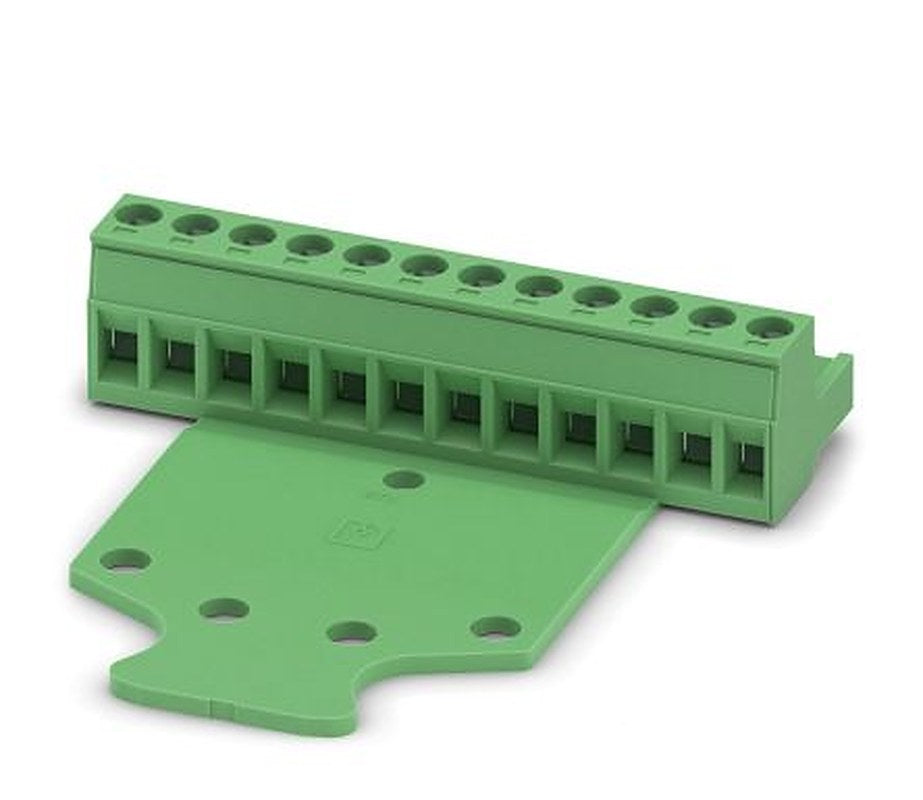 Phoenix Contact MSTB 2.5/12-STZ Series Pluggable Terminal Block, 12-Contact, 5 mm Pitch, 1 Row, 1759350