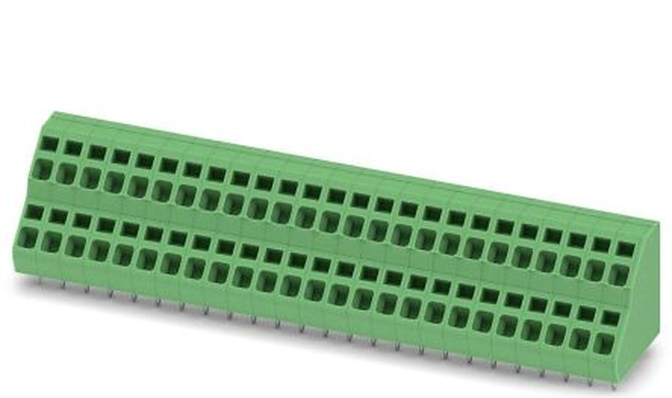 Phoenix Contact ZFKKDSA 2.5-5.08-25 Series 45° PCB Terminal Block, 25 Contact(s), 5.08 mm Pitch, 2 Row