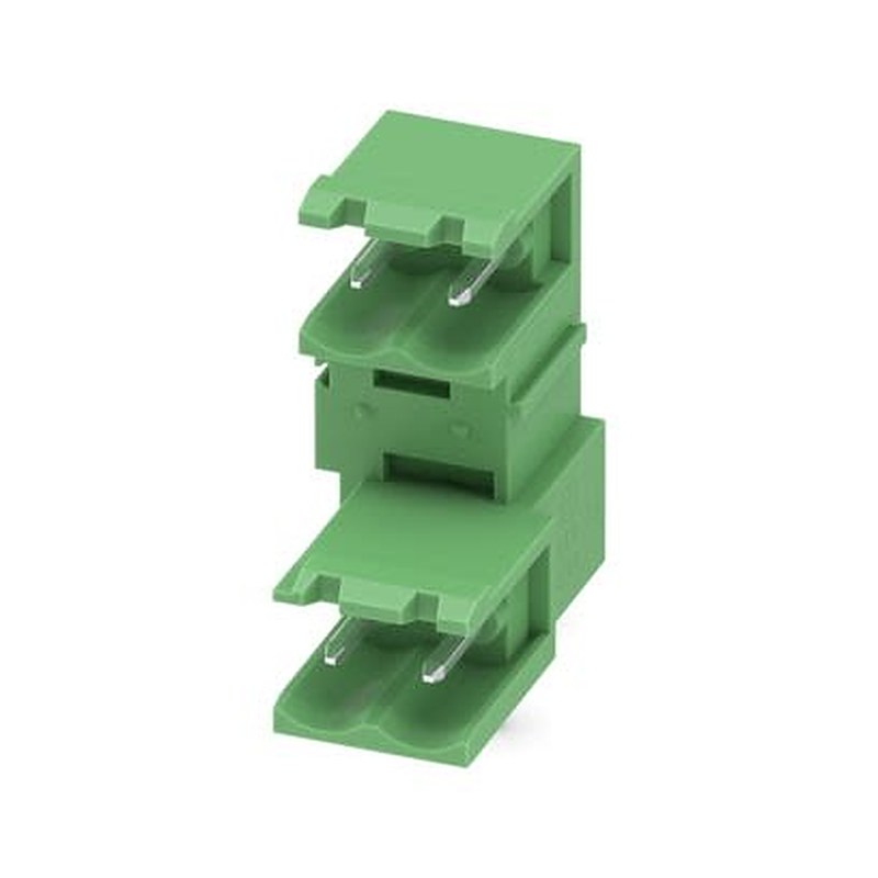 Phoenix Contact Straight Solder PCB Header, 4 Contact(s), 5.08 mm Pitch, 2 Row, Shrouded
